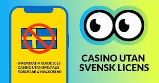 Casino utan svensk licens Vad du behöver veta 1984098959
